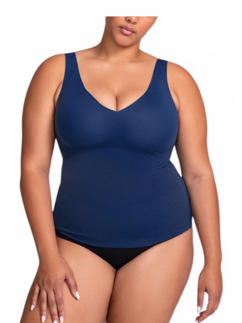 Honeylove Navy LiftWear Tank Shapewear 3X w/ Laundry Bag